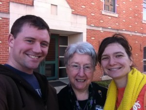 With our great-aunt Lou